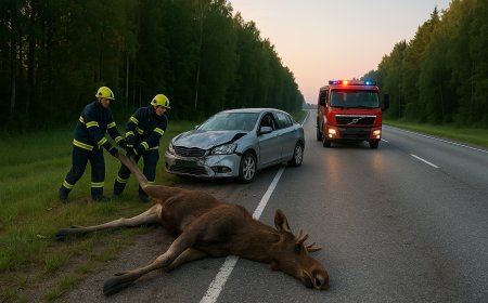 Kuusalu vallas toimus varahommikune liiklusõnnetus põdraga