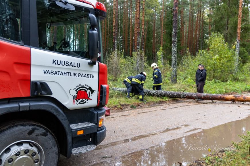 Päästeameti sündmused Kuusalu vallas 6-9 juuni