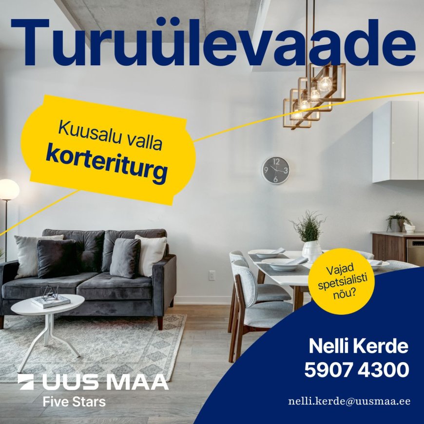 Kuusalu valla korteriturg 2025 I.poolaasta