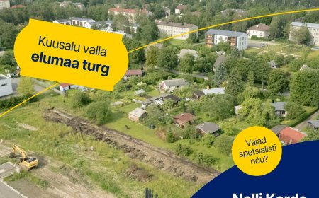 Kuusalu valla hoonestamata elamumaade turuülevaade