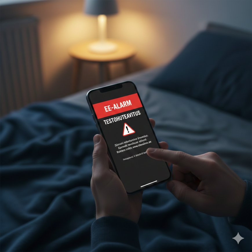 10. detsembril toimub üleriigiline ohuteavituse test