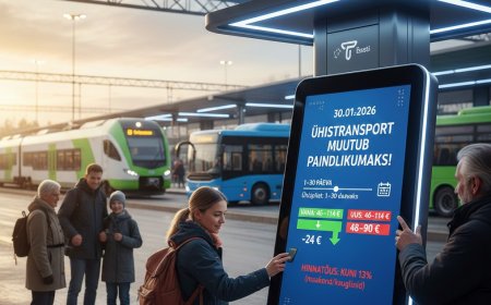 Põhja-Eestis märtsist: paindlikum ühispilet, kuid tõusvad piletihinnad