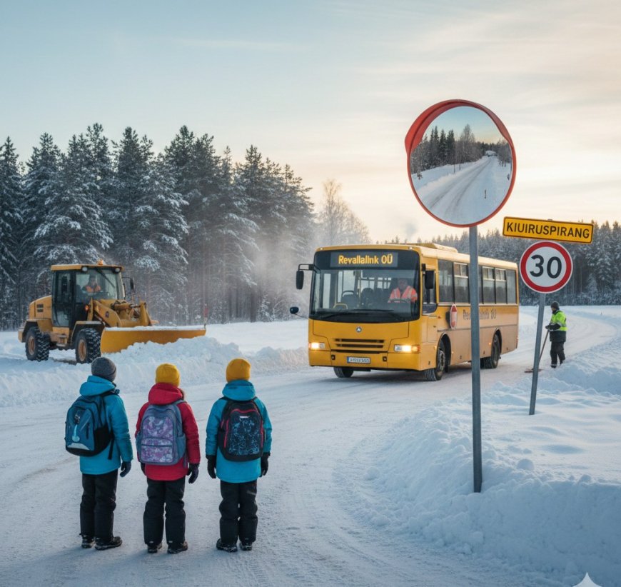 Julge pealehakkamine lühendas laste kooliteed mitme kilomeetri võrra