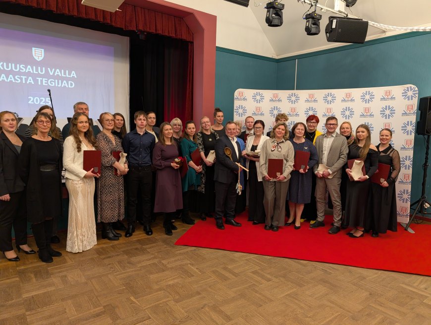 Kuusalu valla aasta tegijad 2025: tunnustus pühendumuse ja südamega tehtud töö eest