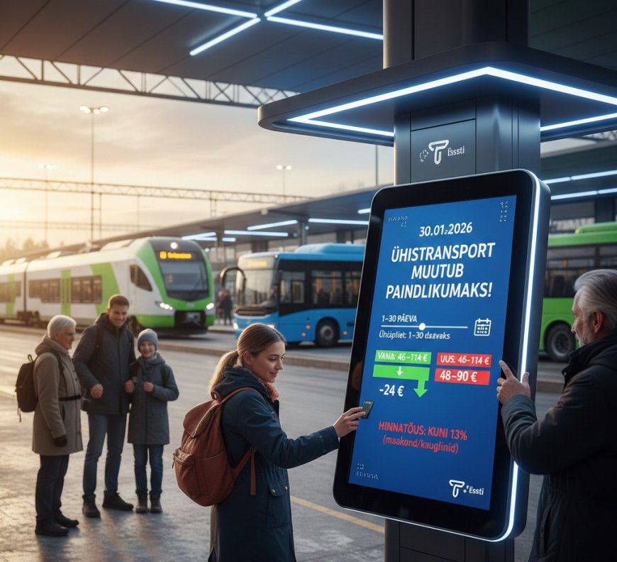 Põhja-Eestis märtsist: paindlikum ühispilet, kuid tõusvad piletihinnad