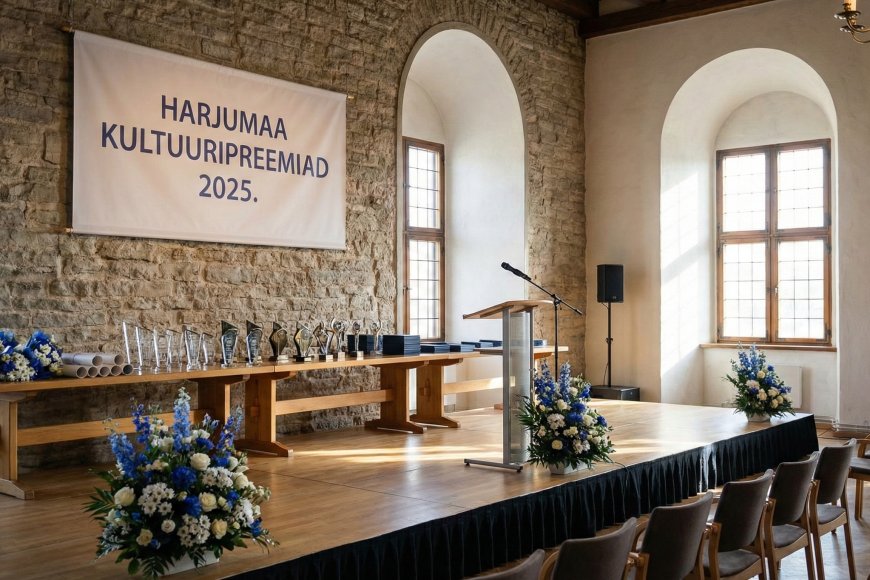 Harjumaa kultuuri- ja sporditippe tunnustati mainekate aastapreemiatega
