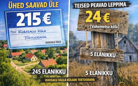 Kuusalu vald jagab küladele toetust: 2026. aastal suunatakse kogukondadesse ligi 5000 eurot