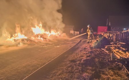 Joobetunnustusega  lõkkemeistrid panid Mäepea külas ohtu nii hooned kui heinapallid
