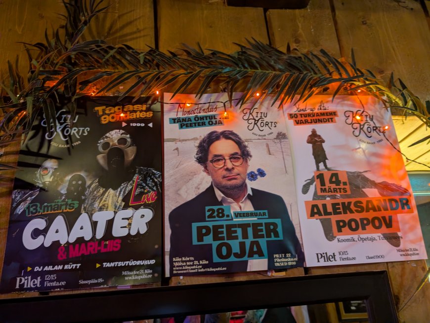 Peeter Oja pakkus meeleoluka õhtu