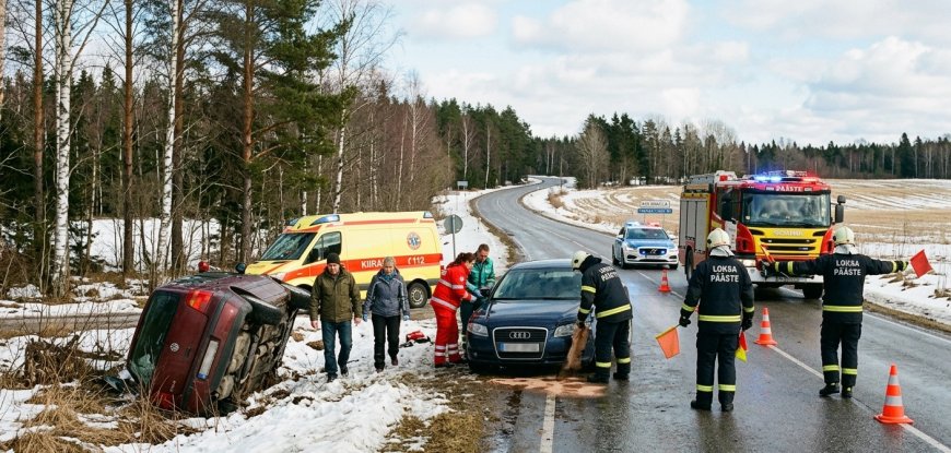 Nädalavahetus Kuusalu vallas: ränk liiklusõnnetus ja reostusoht
