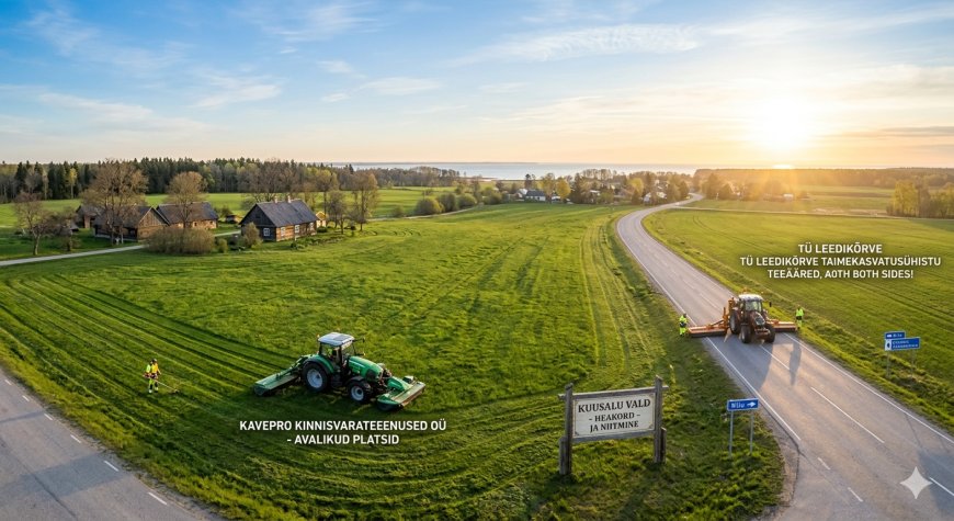 Kuusalu valla avalikke platse ja teeääri hakkavad hooldama Kavepro ja Leedikõrve