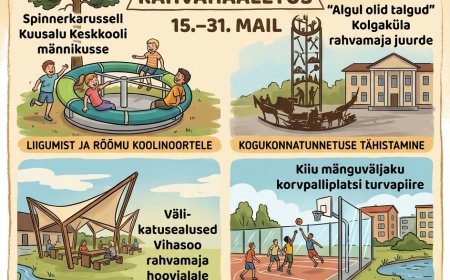 Kuusalu vallas algas kaasava eelarve rahvahääletus: vali oma lemmikidee!