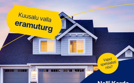 Kuusalu valla eramute turuülevaade 2026. aasta I kvartali seisuga