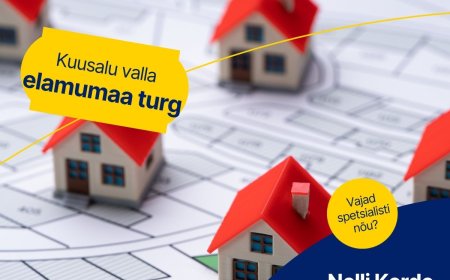 Kuusalu valla hoonestamata elamumaade turuülevaade 2026. aasta I kvartali seisuga