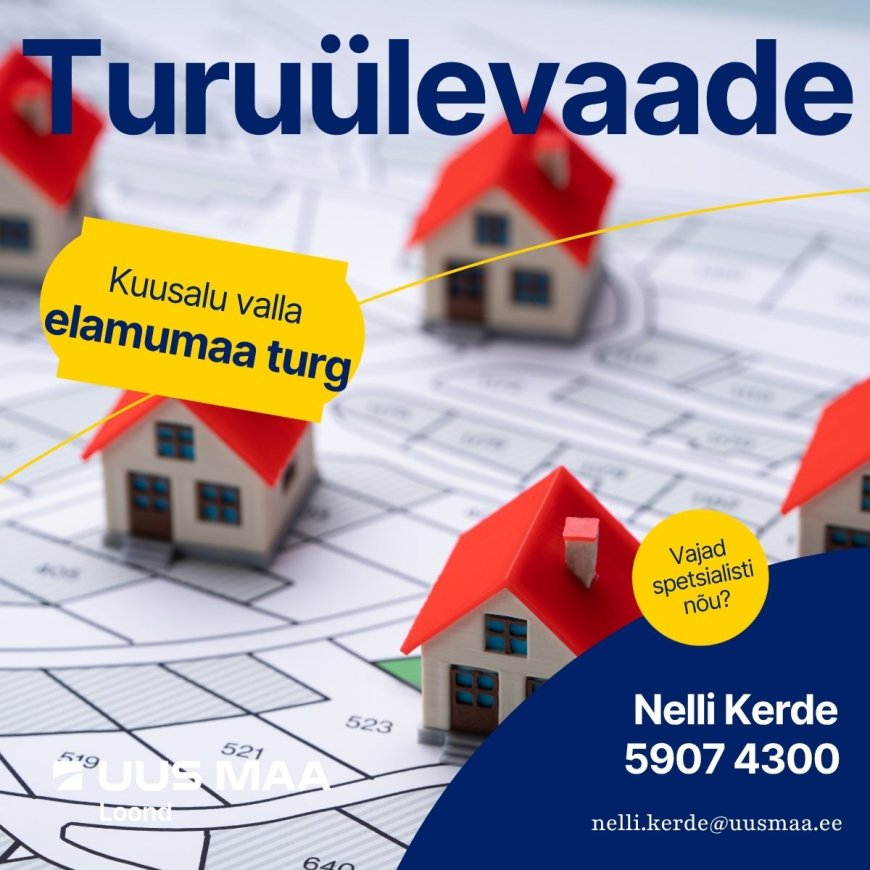Kuusalu valla hoonestamata elamumaade turuülevaade 2026. aasta I kvartali seisuga