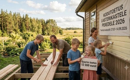 Avaneb lasterikaste perede kodutoetuse taotlusvoor: pered saavad toetust küsida kuni 12 000 eurot