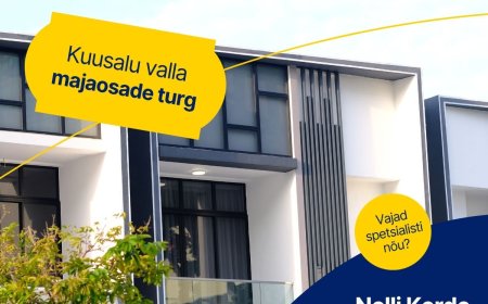 Kuusalu valla majaosade turg 2026: tehinguid tehakse harva