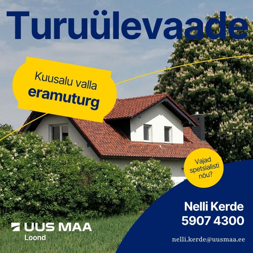Kuusalu valla eramuturg 2026: tehinguaktiivsus kasvab, kuid hinnavahed on suured